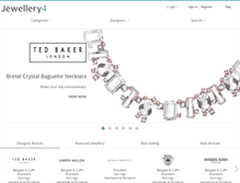Tablet Screenshot of jewellery4.co.uk